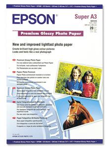 Prem.Glossy Photo Paper, DIN A3+, 255g/ m2, 20listu