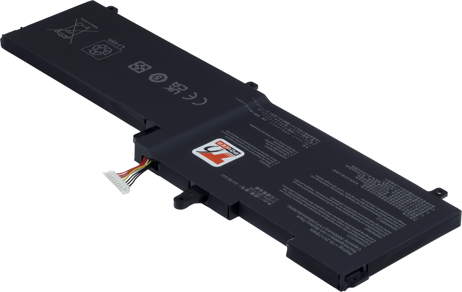 Batéria T6 Power pre Asus Strix GL702VT, GL702VS, GL702VM, GL702ZC, 5000mAh, 76Wh, 4cell, Li-poly 