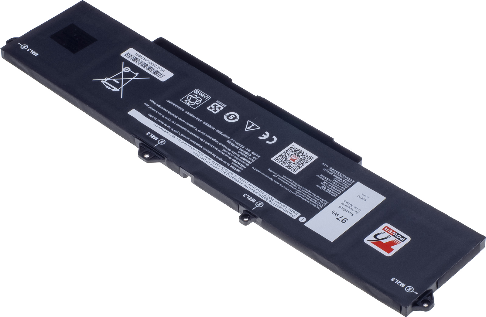 Batéria T6 Power pre Dell Latitude 5521, 5531, Precision 3561, 3571, 8500mAh, 97Wh, 6cell, Li-poly 