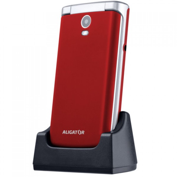 ALIGATOR V710 Senior červeno-strieborný+st.nab. 