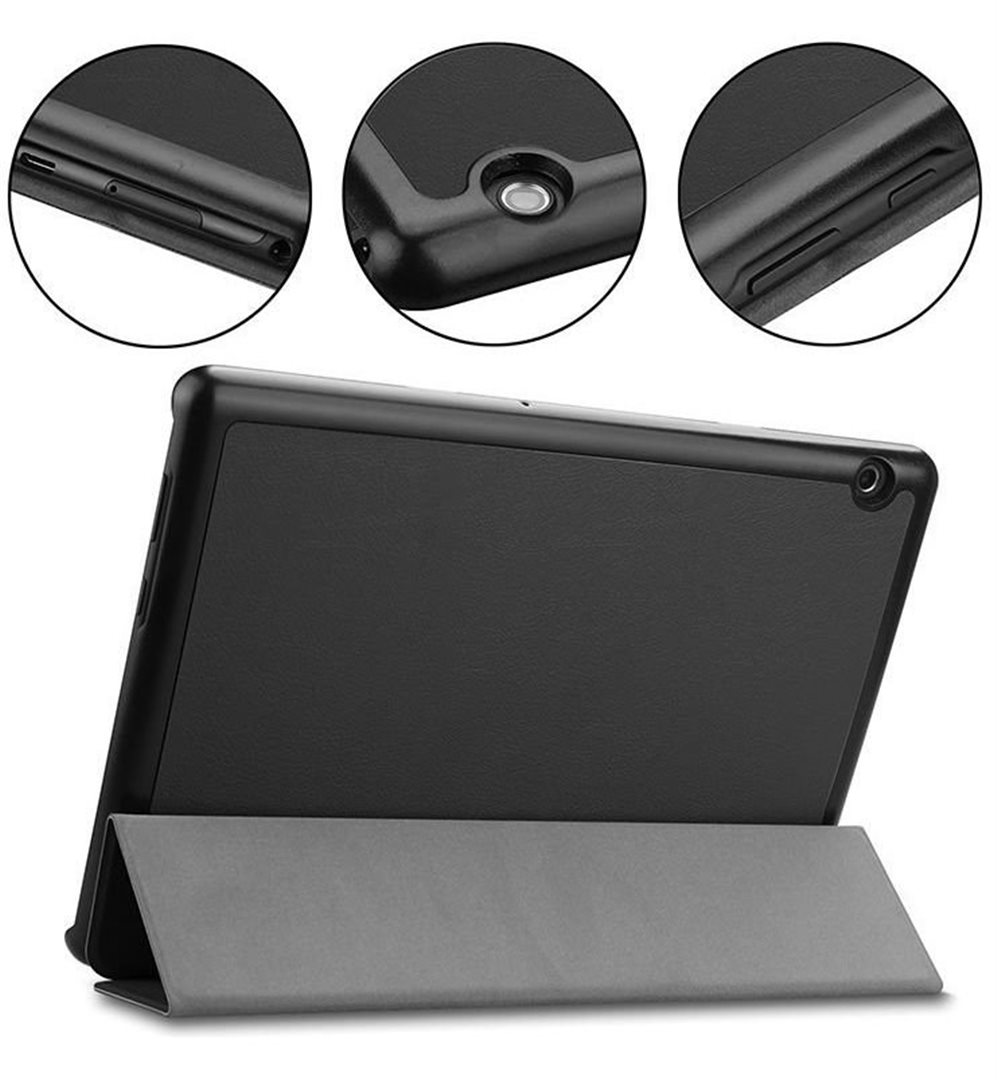 Tactical Book Tri Fold Puzdro pre Xiaomi Redmi Pad SE 8, 7 Black 