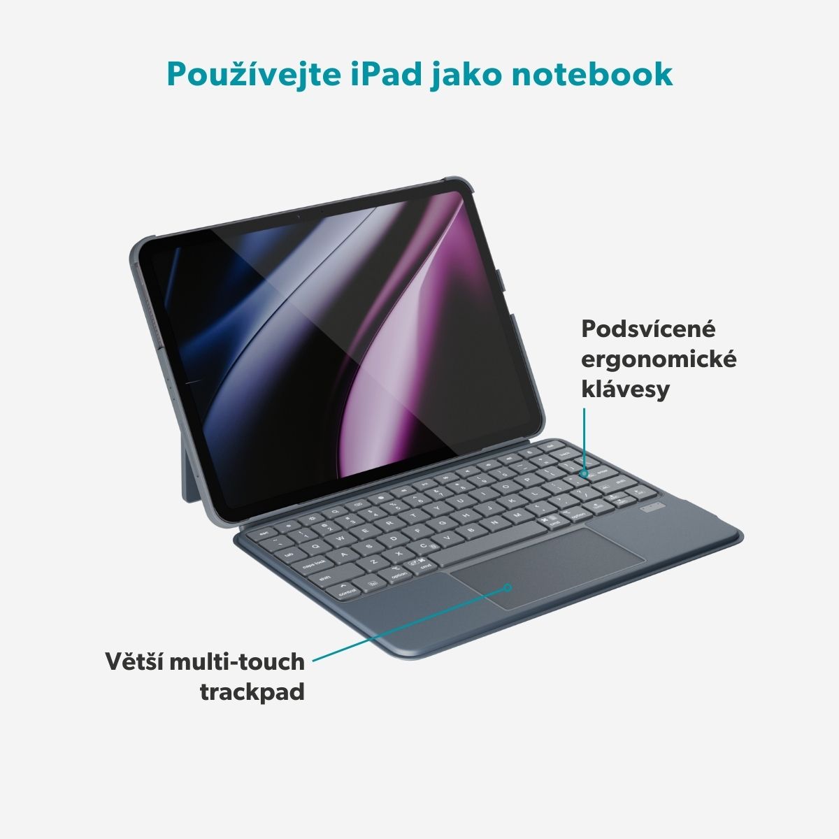 Epico UltraBoard EK30 pre iPad 10, 9""/ 11"" A16 CZ 