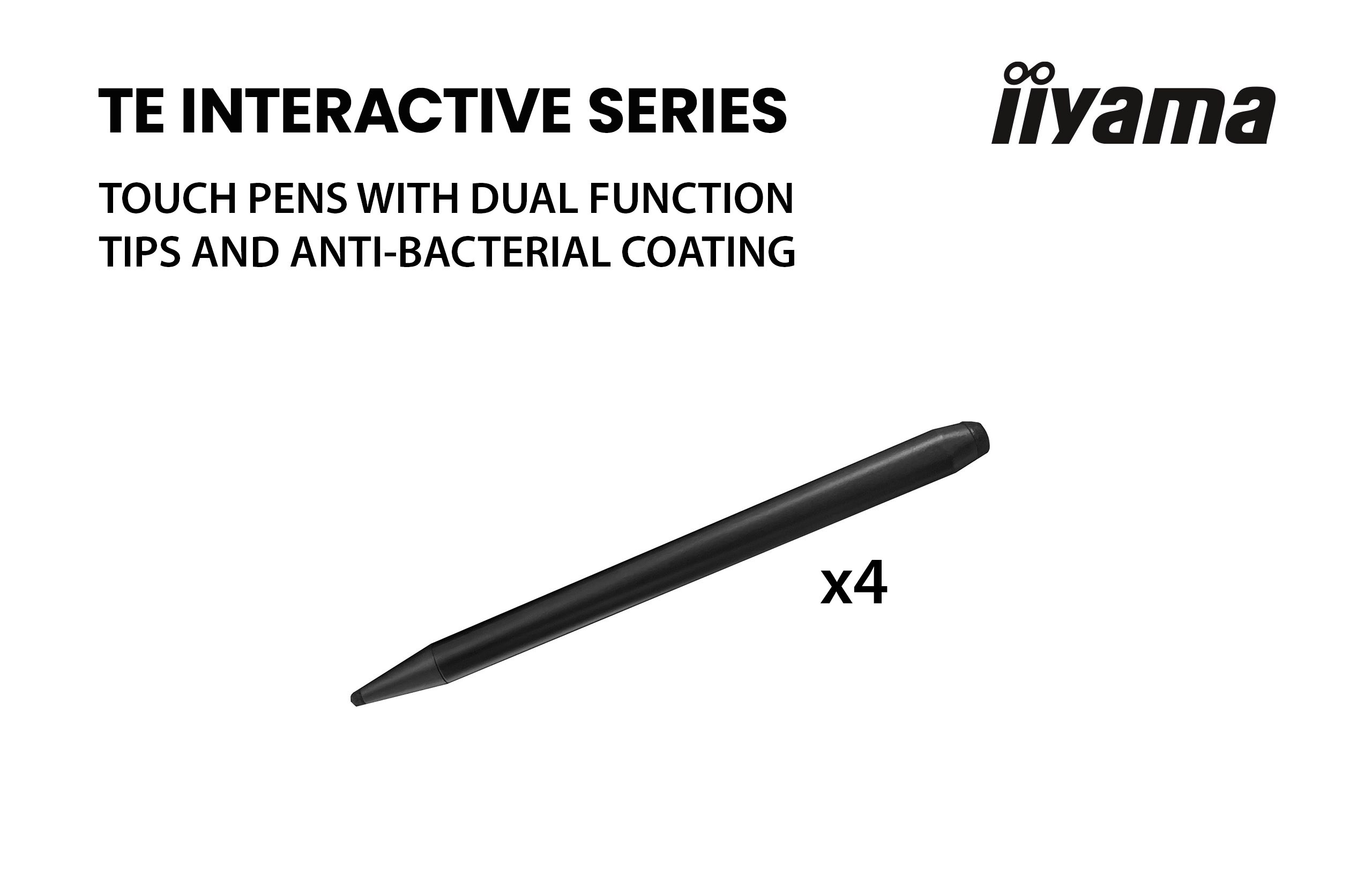 75" iiyama TE7512MIS-B4AG: IPS, 4K, 40P, USB-C 