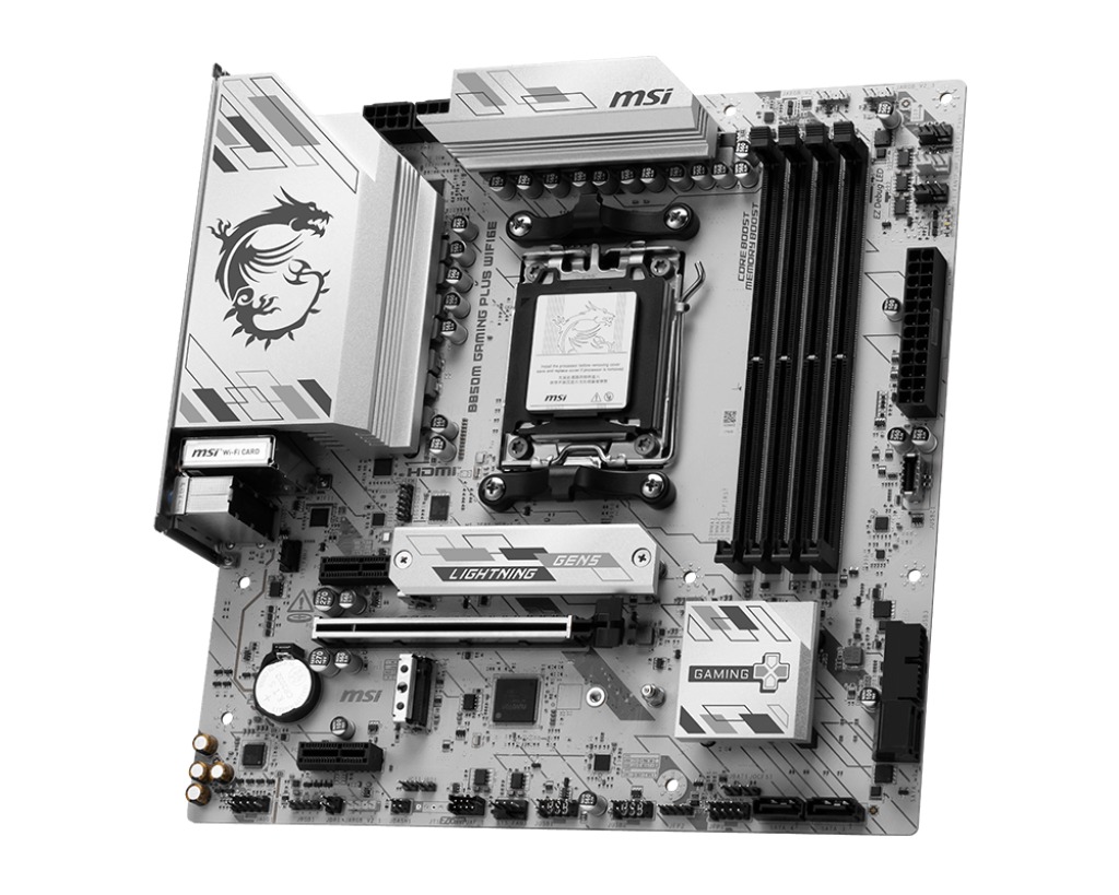 MSI B850M GAMING PLUS WIFI6E/ AM5/ mATX 