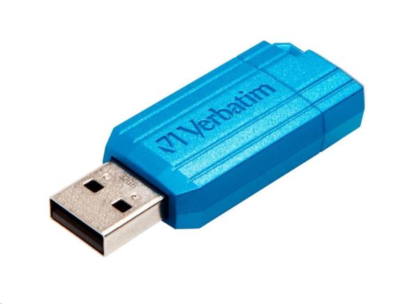 VERBATIM 32GB Store &quot;n&quot; Go PinStripe Flash disk,  karibská modrá3