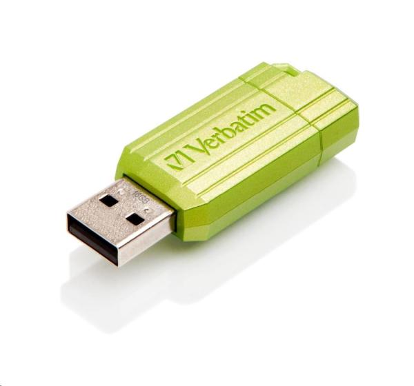 VERBATIM Flash disk 16 GB Store &quot;n&quot; Go PinStripe,  eukalyptovo zelený3
