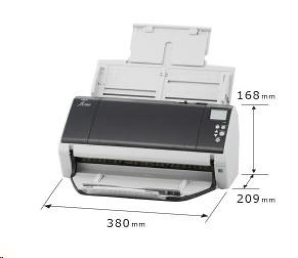 Skener FUJITSU Fi-7460 A4,  60 str./ min,  prietokový,  ADF 100 listov,  USB 3.2