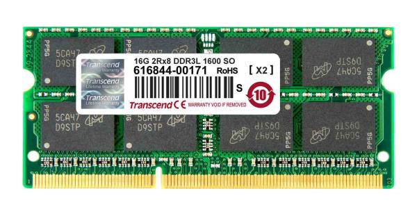 TRANSCEND DDR4 16GB 2133MHz 2Rx8,  CL15 DIMM
