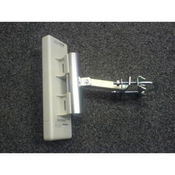 Držák antény na stožár nebo zeď pro NanoStation,  polohovatelný,  galvanický zinek,  délka 15cm2