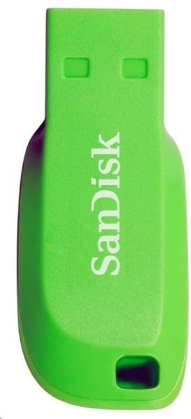 SanDisk Flash disk 32GB Cruzer Blade,  USB 2.0,  zelená