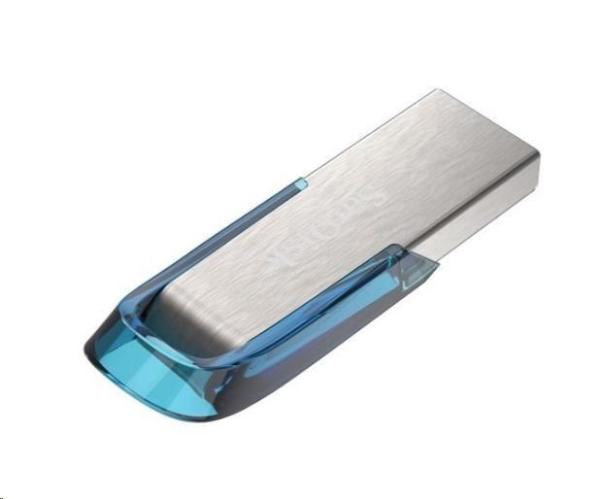 SanDisk Flash Disk 128 GB Ultra Flair,  USB 3.0,  tropická modrá4