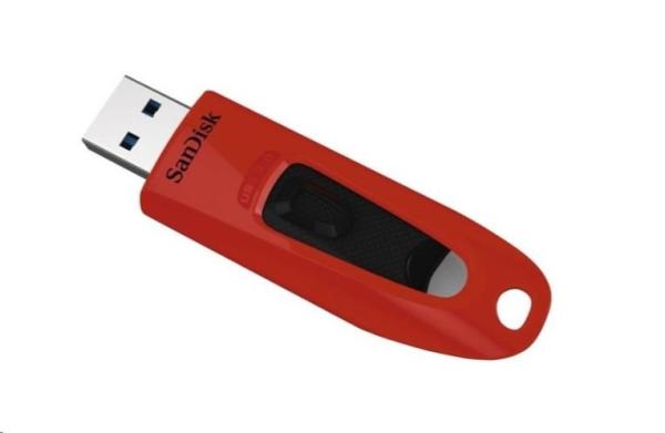 SanDisk Flash Disk 64 GB Ultra,  USB 3.0,  červená