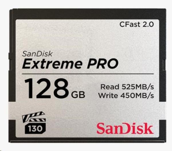 SanDisk CFAST 2.0 128 GB Extreme Pro (525 MB/ s VPG130)