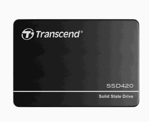 TRANSCEND Industrial SSD 420K,  128GB,  2, 5",  SATA III,  MLC,  hliníkové puzdro