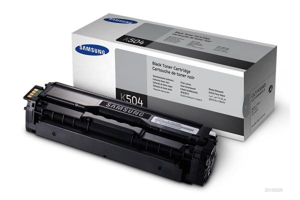 HP - Samsung CLT-K504S Black Toner Cartrid (2,500 pages)