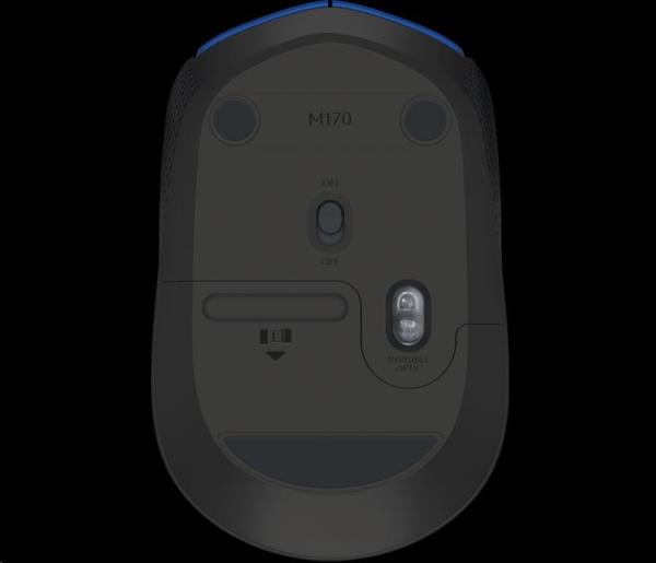 Bezdrôtová myš Logitech M171,  modrá3