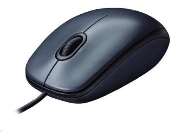 Myš Logitech M100,  sivá