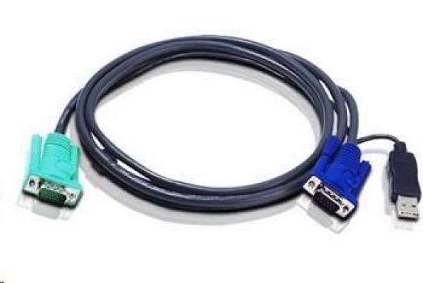 ATEN KVM kábel k CS-1708, 1716,  USB,  2 m