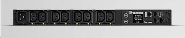 CyberPower Rack PDU,  prepínané a merané,  1U,  16A,  (8)C13,  IEC-320 C201