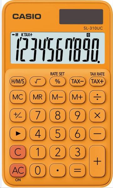CASIO kalkulačka SL 310UC RG,  Kapesní kalkulátor