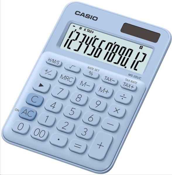 CASIO kalkulačka MS 20UC LB,  Stolní kalkulátor