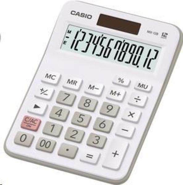 CASIO kalkulačka MX 12 B WE,  Stolní kalkulátor