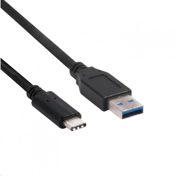 Kábel USB Club3D 3.1 Type-C na USB 3.1 Typ A,  10Gbps Power Delivery 60W (M/ M),  1m2