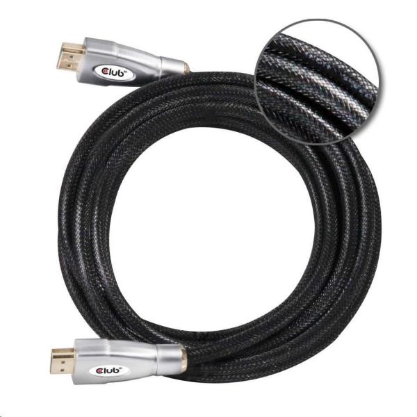 Kábel HDMI Club3D 2.0,  vysoká rýchlosť 4K60Hz UHD (M/ M),  5 m2