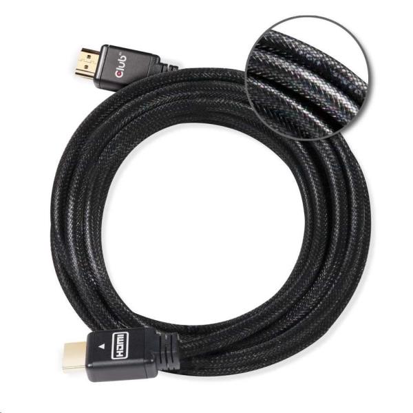 Kábel HDMI Club3D 2.0 aktívny,  vysokorýchlostný 4K UHD,  Redmere (M/ M),  10 m,  28 AWG