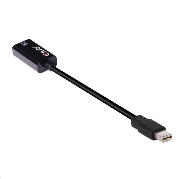 Club3D Adaptér aktívny mini DisplayPort 1.4 na HDMI 2.0b,  HDR (M/ F),  16cm1