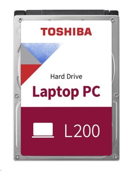 TOSHIBA HDD L200 Mobile (CMR) 500GB,  SATA III,  5400 ot./ min,  8MB cache,  2, 5",  9, 5 mm,  BULK