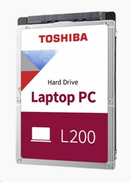 TOSHIBA HDD L200 Mobile (CMR) 500GB,  SATA III,  5400 ot./ min,  8MB cache,  2, 5",  9, 5 mm,  BULK1
