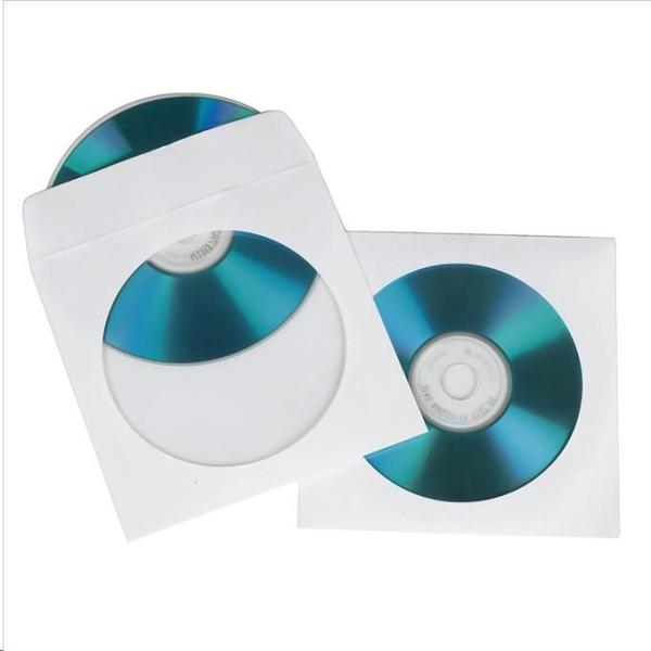 Hama ochranné obaly na CD/ DVD,  papierové,  biele,  100 ks1