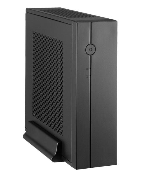 Skriňa CHIEFTEC Compact Series/ mini ITX,  IX-01B-OP,  čierna,  bez zdroja