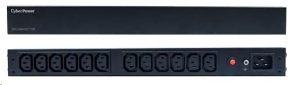 CyberPower Rack PDU, Basic, 1U, 16A, (12)C13, IEC-320 C20