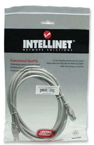 Intellinet Patch kábel Cat6 UTP 7, 5m sivý1