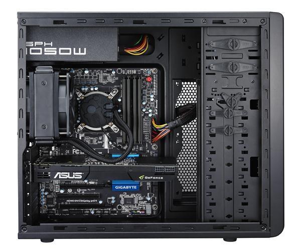 Cooler Master case Force 500,  ATX,  1x 120mm Fan,  Černá4