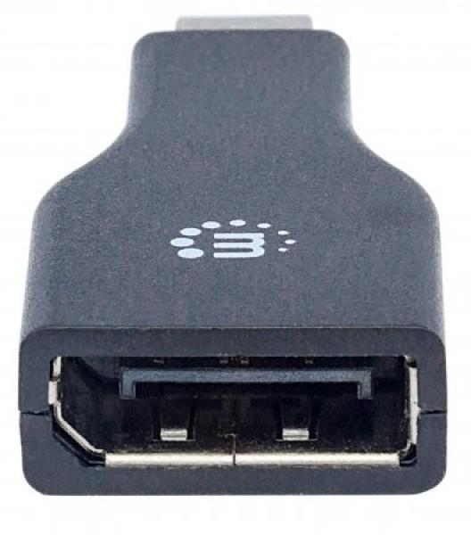 Adaptér MANHATTAN Mini DisplayPort Male na DisplayPort Female, čierny5