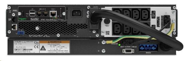 APC Smart-UPS SRT Li-Ion 1500VA RM 230V Sieťová karta,  3U,  (1350W)1