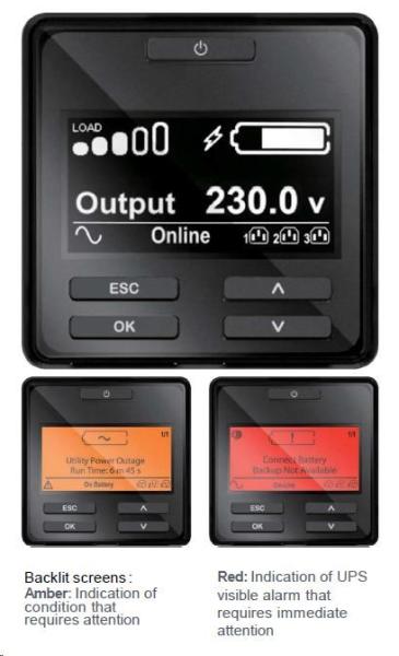 APC Smart-UPS SRT Li-Ion 1500VA RM 230V Sieťová karta,  3U,  (1350W)3