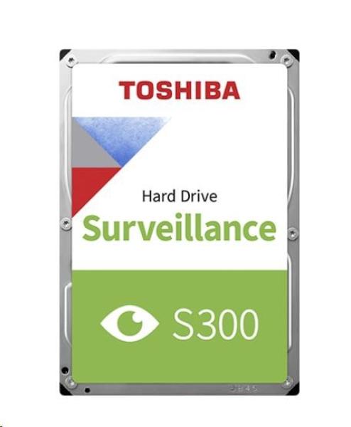 TOSHIBA HDD S300 PRO Surveillance (CMR) 8TB,  SATA III,  7200 otáčok za minútu,  256MB cache,  3, 5",  BULK
