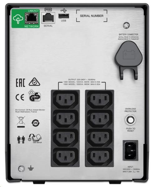 APC Smart-UPS C 1500VA LCD 230V so SmartConnect (900W)1
