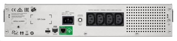 APC Smart-UPS C 1500VA LCD RM 2U 230V so SmartConnect (900W)0