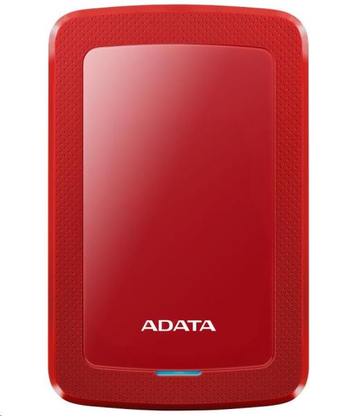 Externý pevný disk ADATA 1TB 2, 5" USB 3.1 HV300,  červená