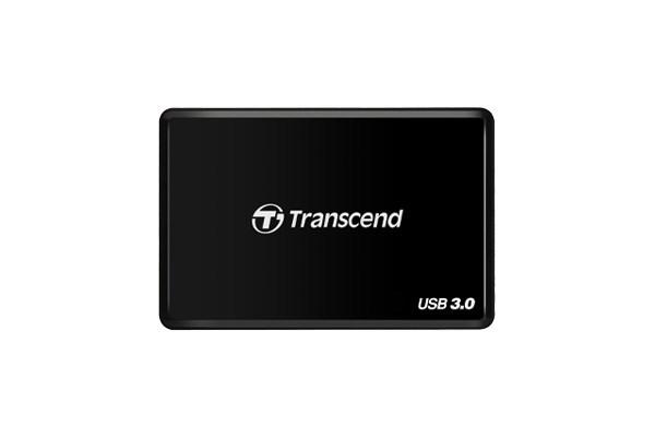 Čítačka kariet TRANSCEND RDF2,  USB 3.0,  čierna