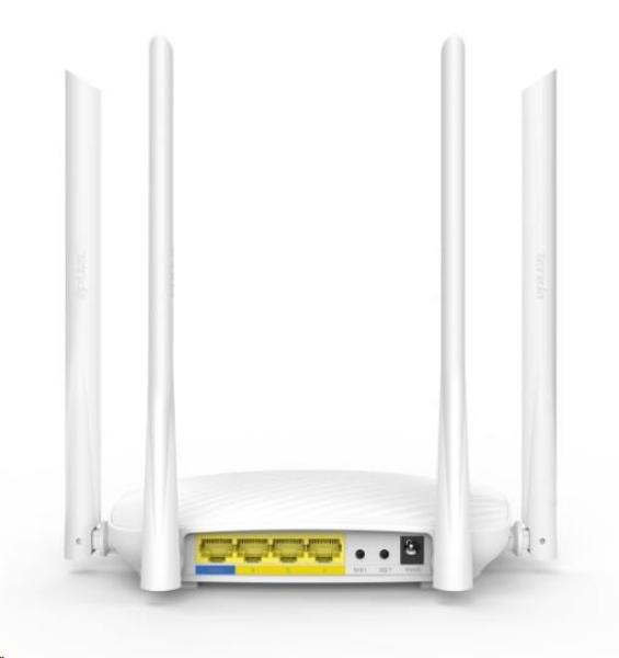 Bezdrôtový WiFi router Tenda F9, bezdrôtový N600, 3x 10/100 LAN, 4x 6dBi anténa1