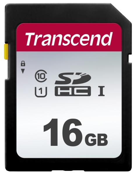 Karta TRANSCEND SDHC 16GB 300S,  UHS-I U1 (R:95/ W:45 MB/ s)