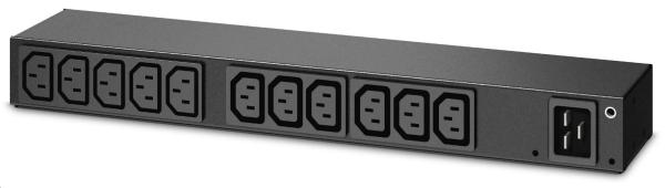 APC Rack PDU, základná, 0U/1U, 100-240V/20A, 220-240V/16A, (13) C13, IEC-320 C20