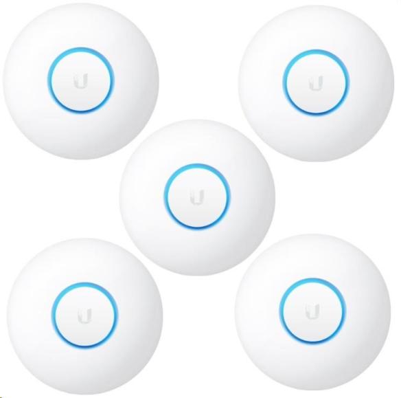 UBNT UniFi AP nanoHD,  5-PACK,  bez PoE! [Inside AP,  2.4+5GHz (300Mbps+1733Mbps),  MU-MIMO,  802.11a/ b/ g/ n]