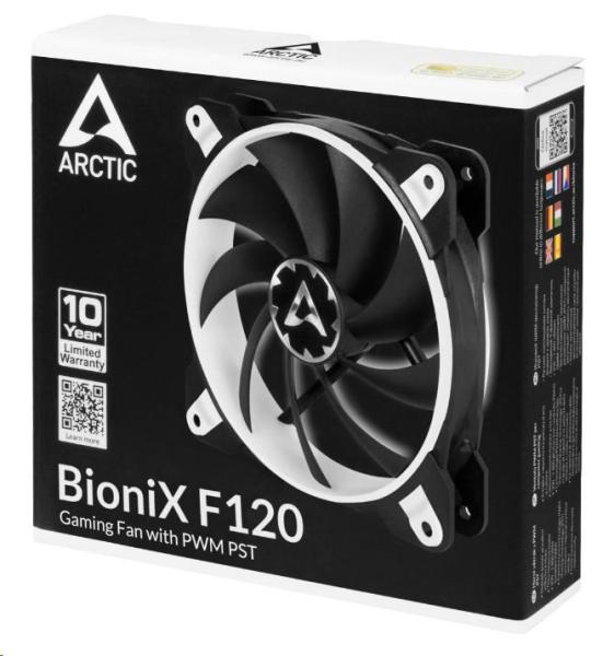 ARCTIC Fan BioniX F120 - biely (120x120x27mm)4
